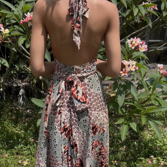 Free People Halter Maxi Dress - Picture 4 of 8